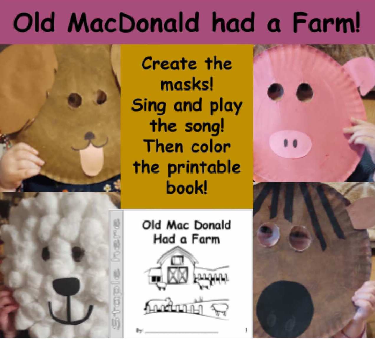Old Mac Donald had a Farm Craft